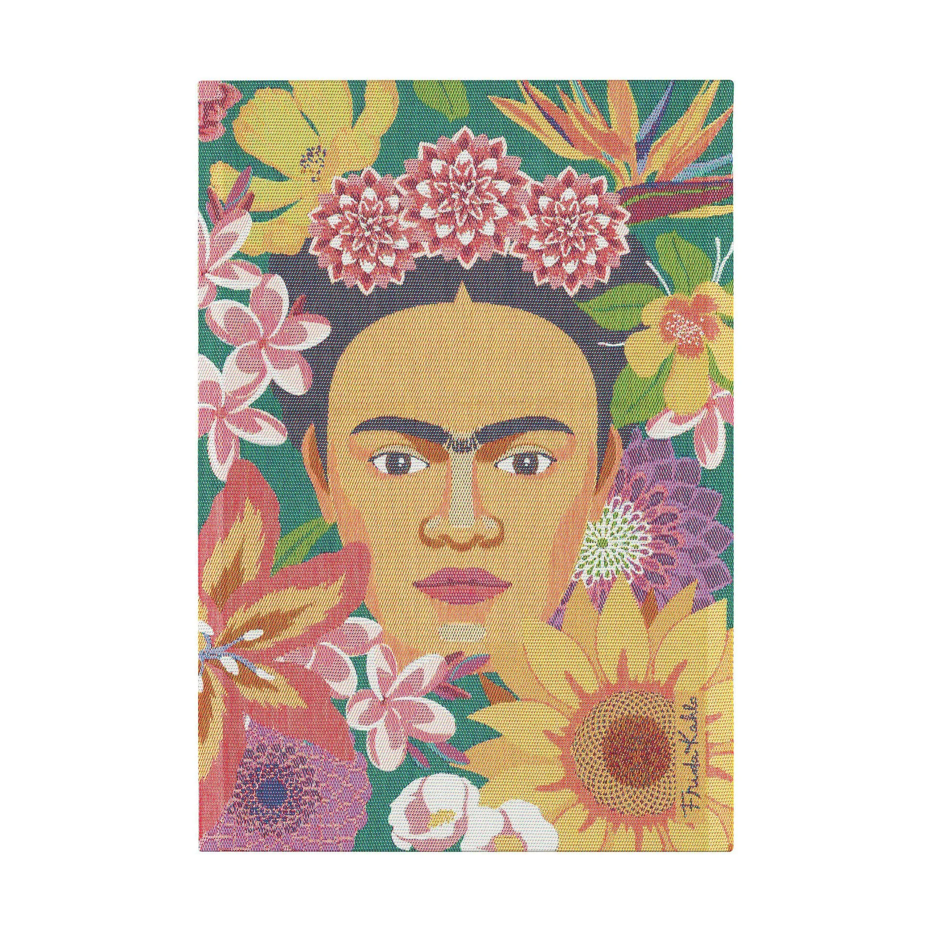 Flores keittiöpyyhe 35x50 cm, Multi Ekelund Linneväveri