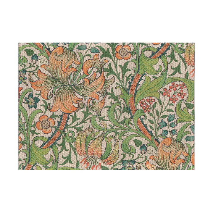 Golden Lily pöytätabletti 35x48 cm - Monivärinen - Ekelund Linneväveri