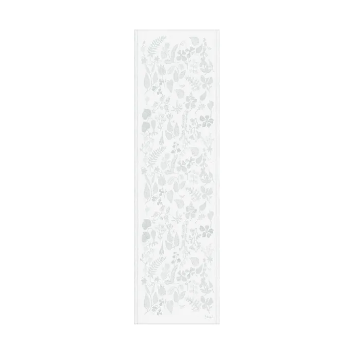 Herbarium kaitaliina 35x120 cm - Harmaa - Ekelund Linneväveri