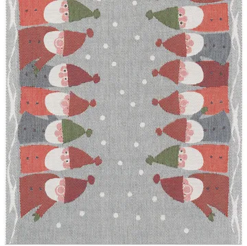 Tomtemöte kaitaliina 35 x 140 cm - Multi - Ekelund Linneväveri