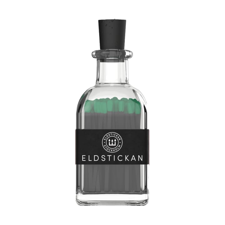 Lilla eldstickan tulitikkurasia, jossa on 60 tulitikkua. - Smaragdi - Eldstickan