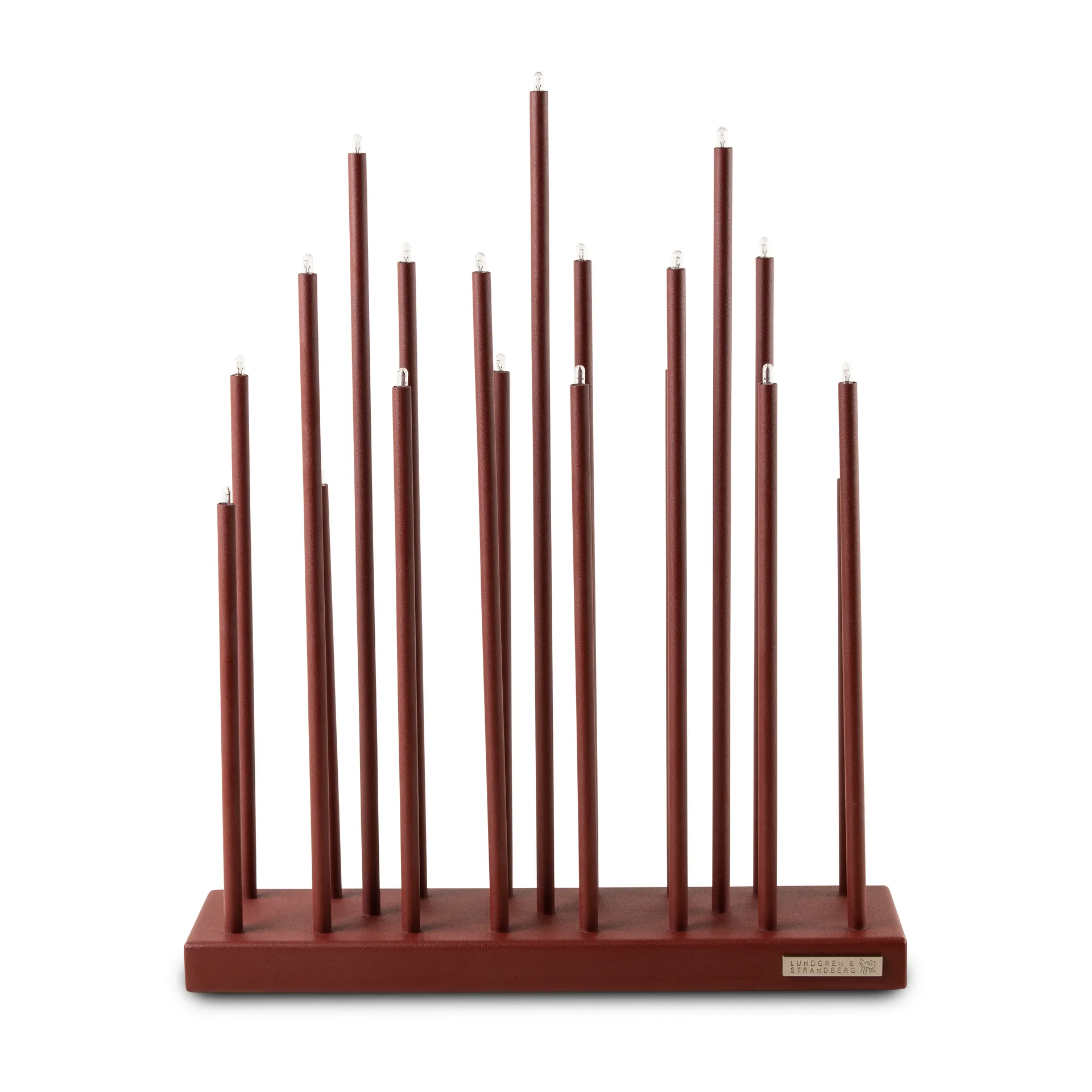 Elflugan sähkökynttelikkö, Oksidinpunainen
​ Elflugan