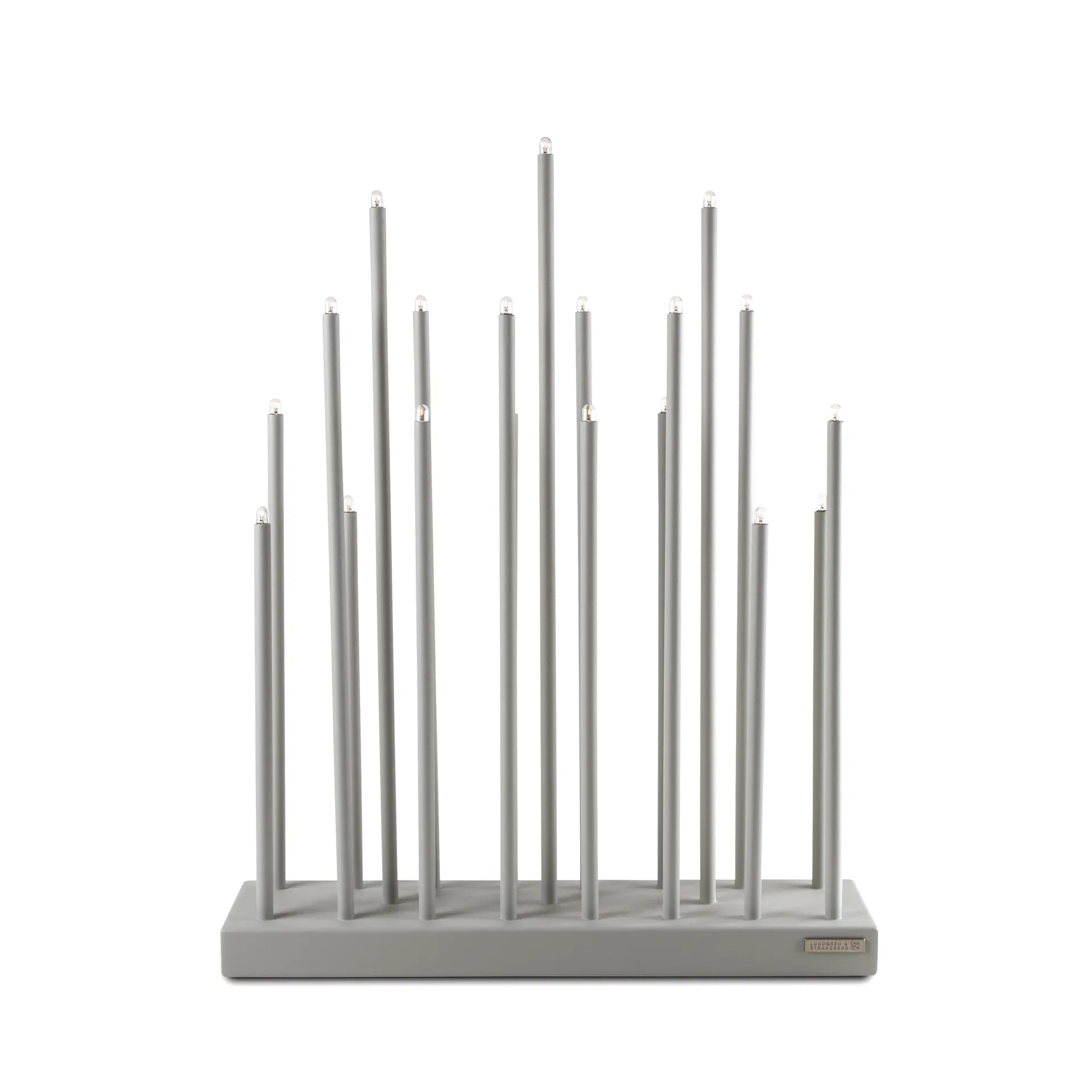 Elflugan sähkökynttelikkö, Vaaleanharmaa Elflugan