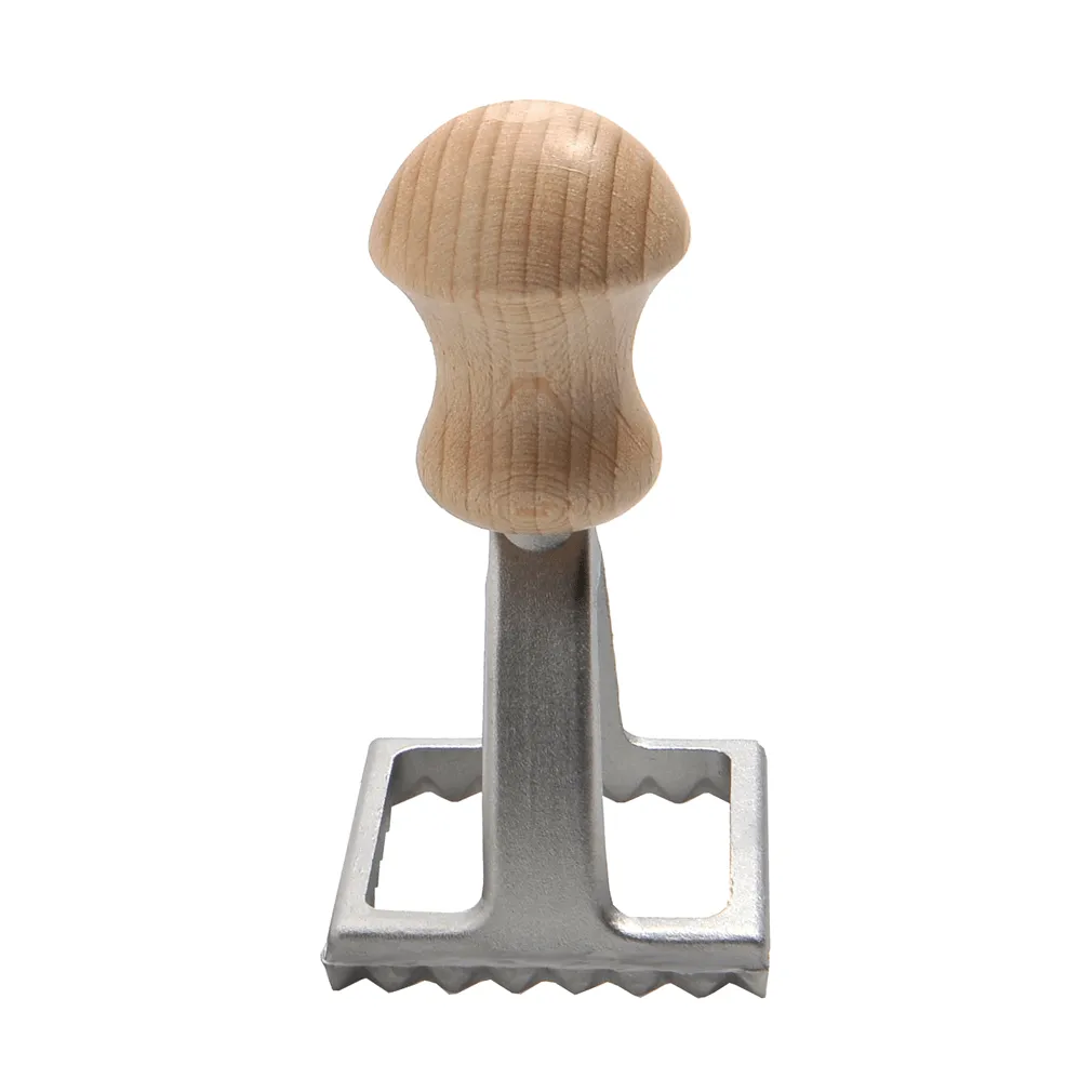 Eppicotispai raviolimuotti, Alumiini, pyökki, neliö, 4x4 cm Eppicotispai
