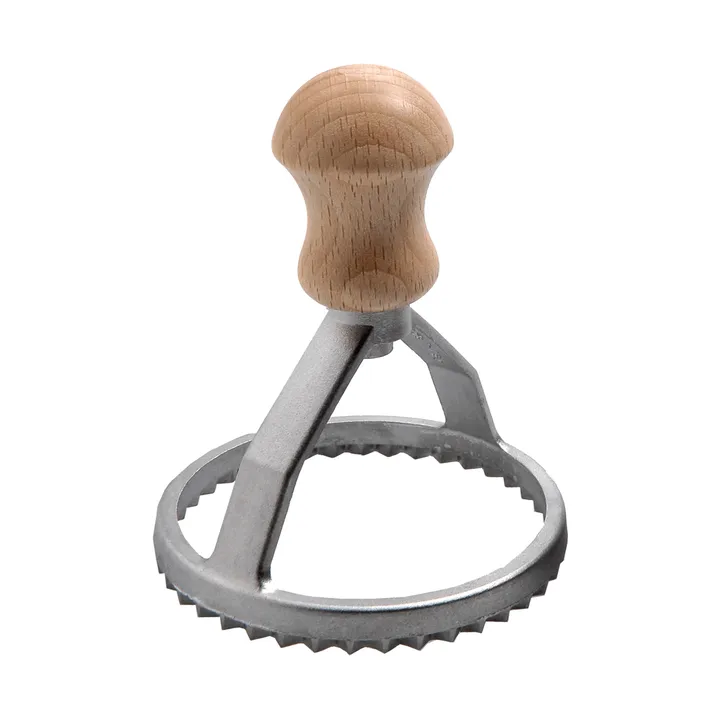 Eppicotispai raviolimuotti - Alumiini, pyökki, pyöreä, Ø8 cm - Eppicotispai