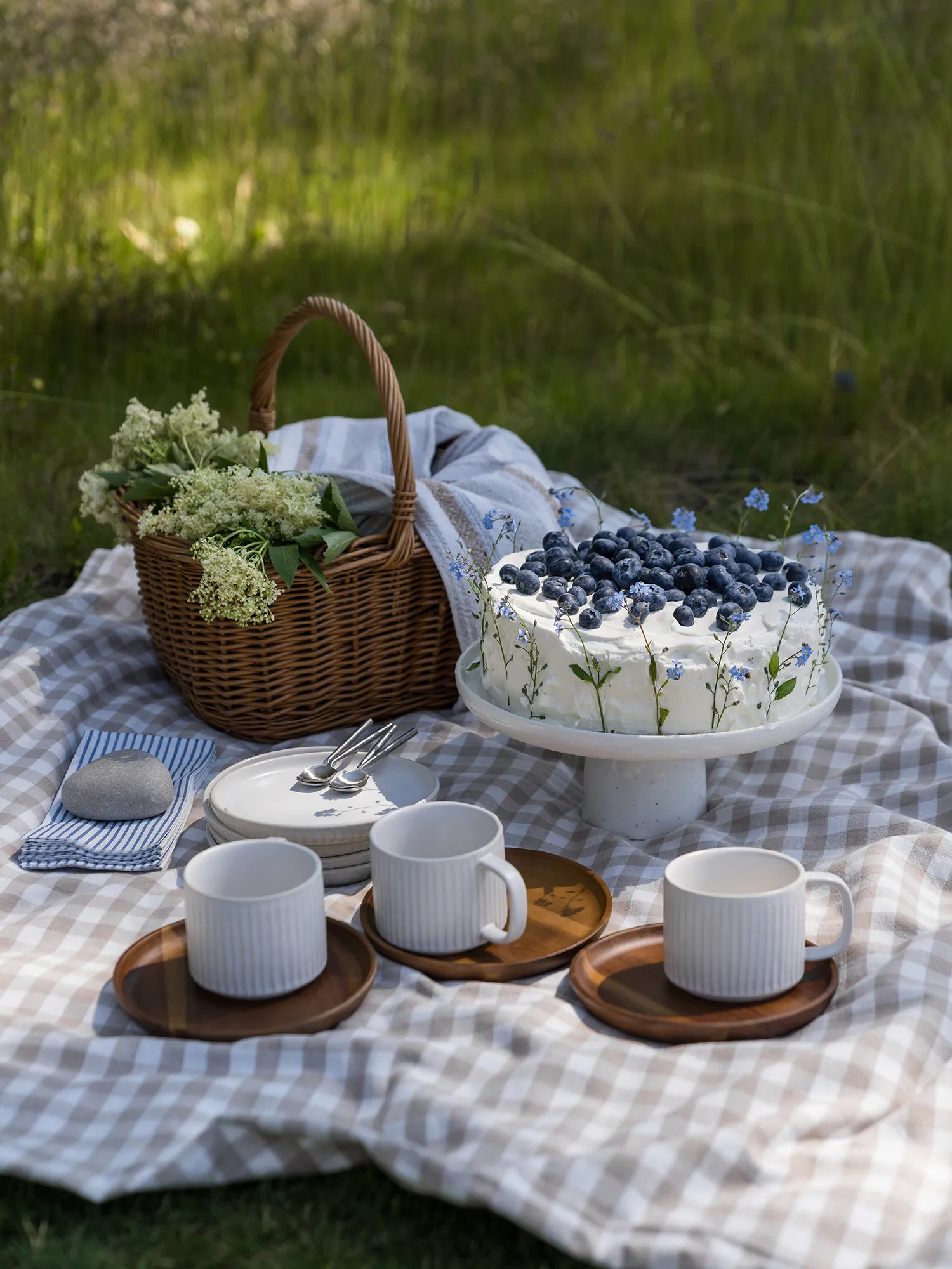 Ernst kakkulautanen Ø 27 cm, Vanilja ERNST