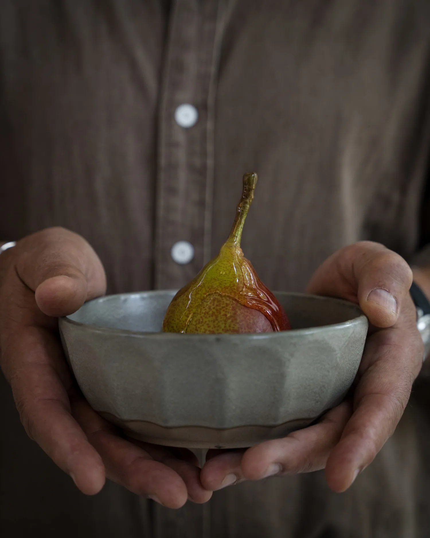 Ernst-kulho kivitavara, Harmaa-naturaali, Ø16 cm ERNST