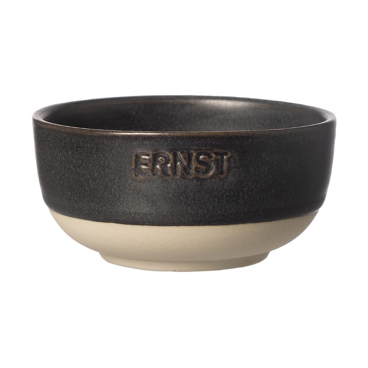 Ernst kulho - Mattsvart-natur pohja, Ø8 cm - ERNST