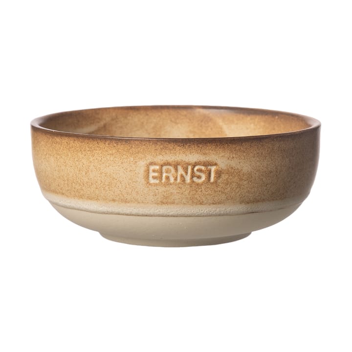 Ernst kulho - Ruskea-luonnon pohja, Ø11 cm - ERNST