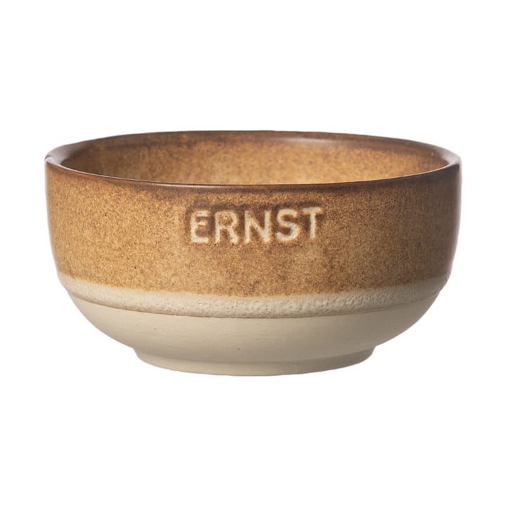 Ernst kulho - Ruskea-natur pohja, Ø8 cm - ERNST