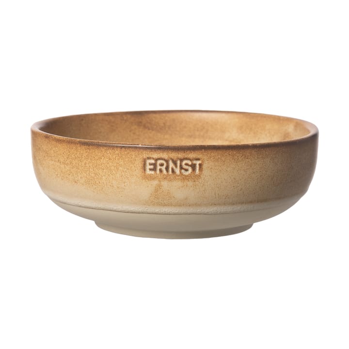 Ernst kulho - Ruskea-naturell pohja, Ø14 cm - ERNST