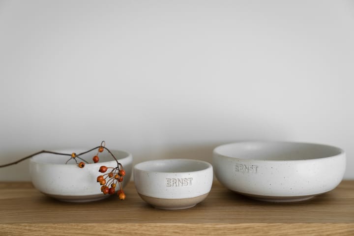 Ernst kulho, Valkoinen-luonnollinen pohja, Ø8 cm ERNST