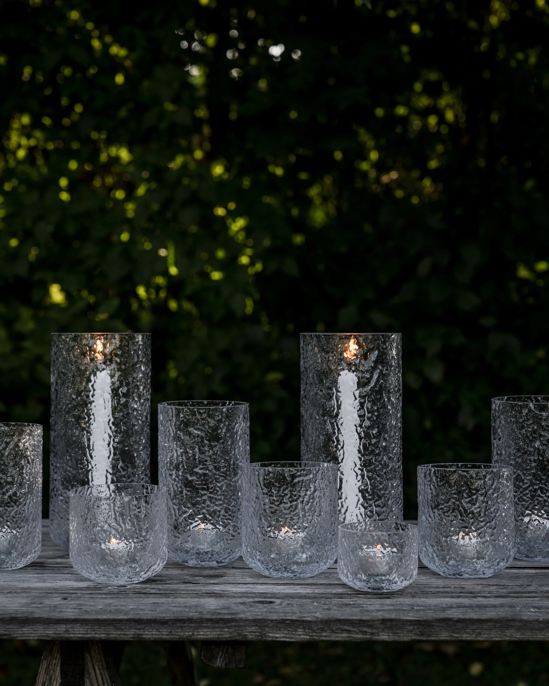 Ernst kynttilälyhty kuvioitu, Ø10x9 cm ERNST