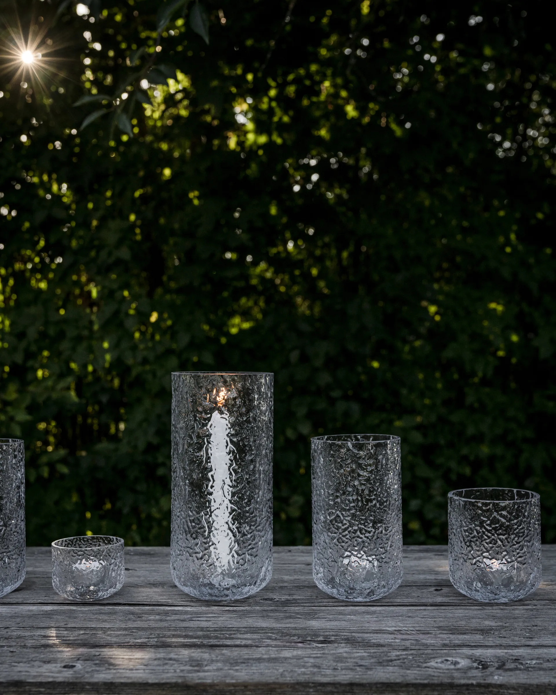 Ernst kynttilälyhty kuvioitu, Ø10x9 cm ERNST