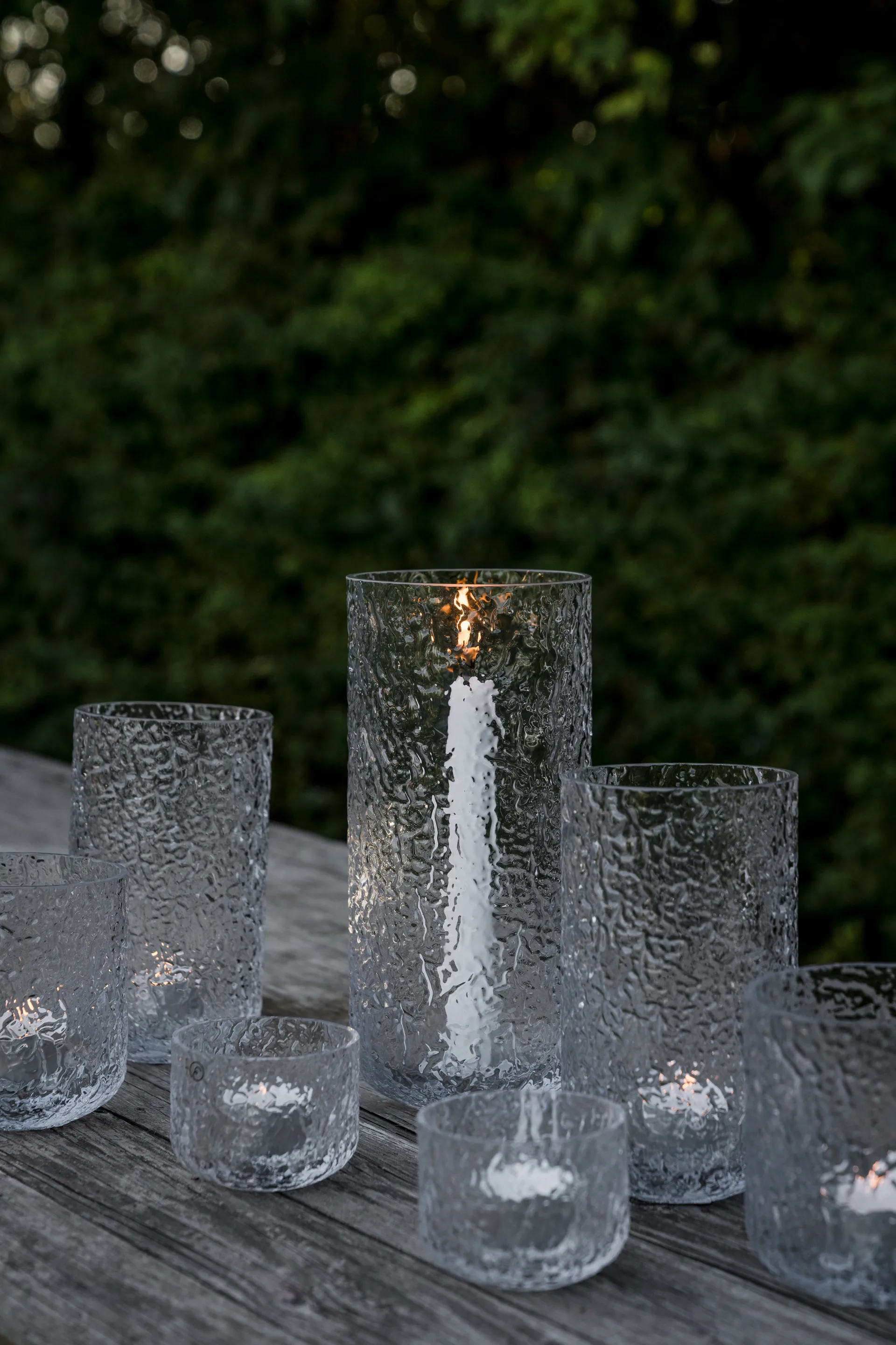 Ernst kynttilälyhty kuvioitu, Ø10x9 cm ERNST