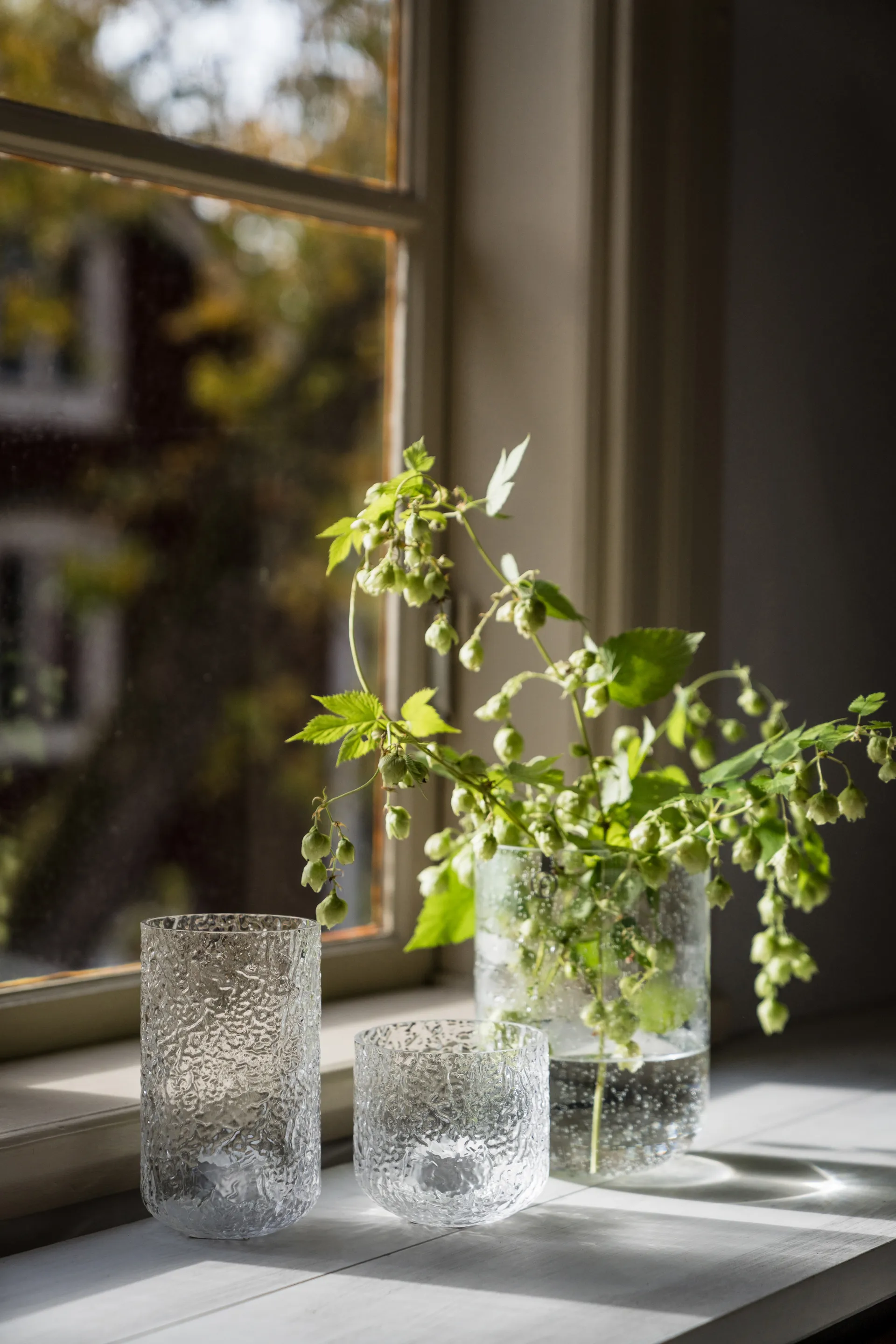 Ernst kynttilälyhty kuvioitu, Ø9x15 cm ERNST