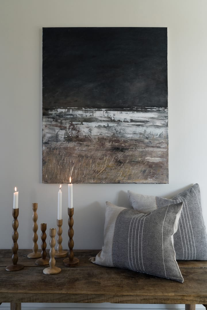 Ernst kynttilänjalka Ø9x31 cm, Tumma ruskea ERNST