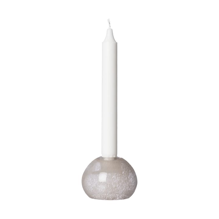 Ernst kynttilänjalka lasi Ø7,5 cm, Beige ERNST