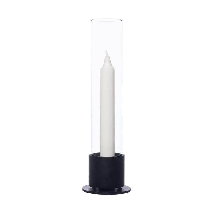 Ernst kynttilänjalka lasisylinteri Ø7,5 cm, Musta ERNST
