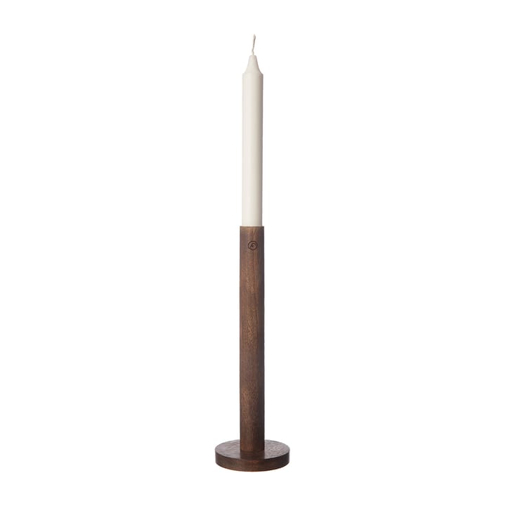 Ernst kynttilänjalka, puuta 25 cm, Tummanruskea ERNST