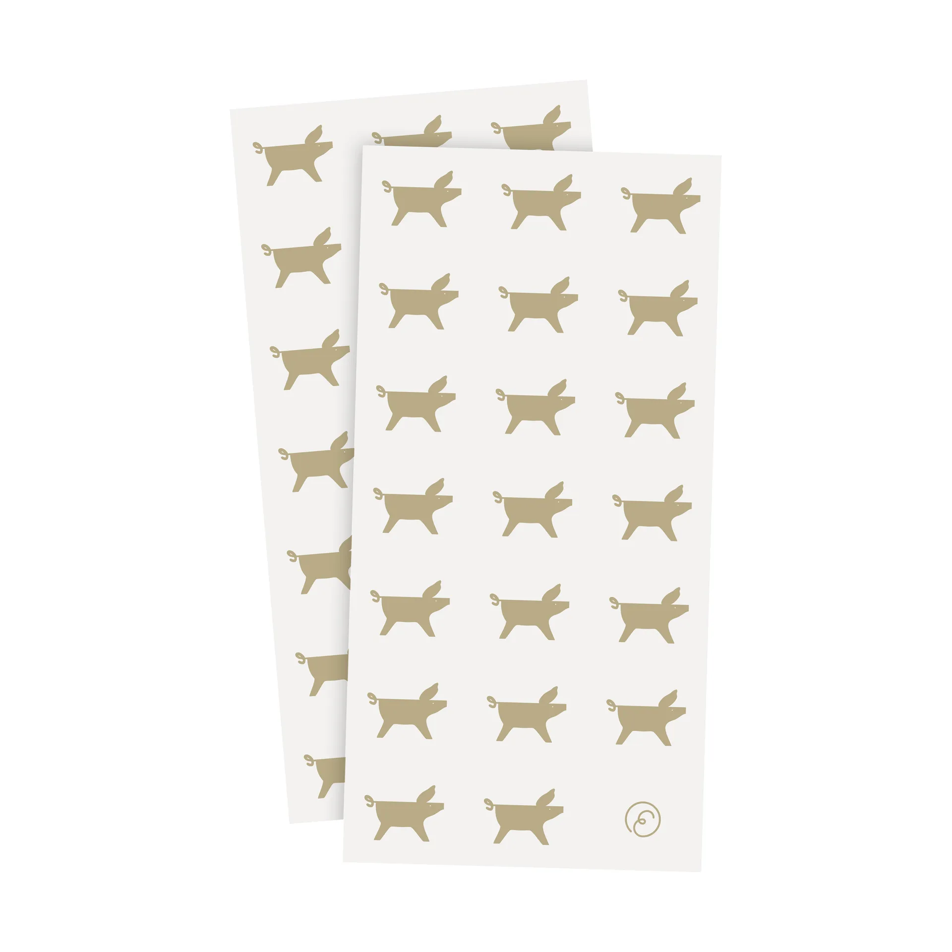 Ernst lautasliina joulusika 10x20 cm 20 kpl, Valkoinen-beige ERNST