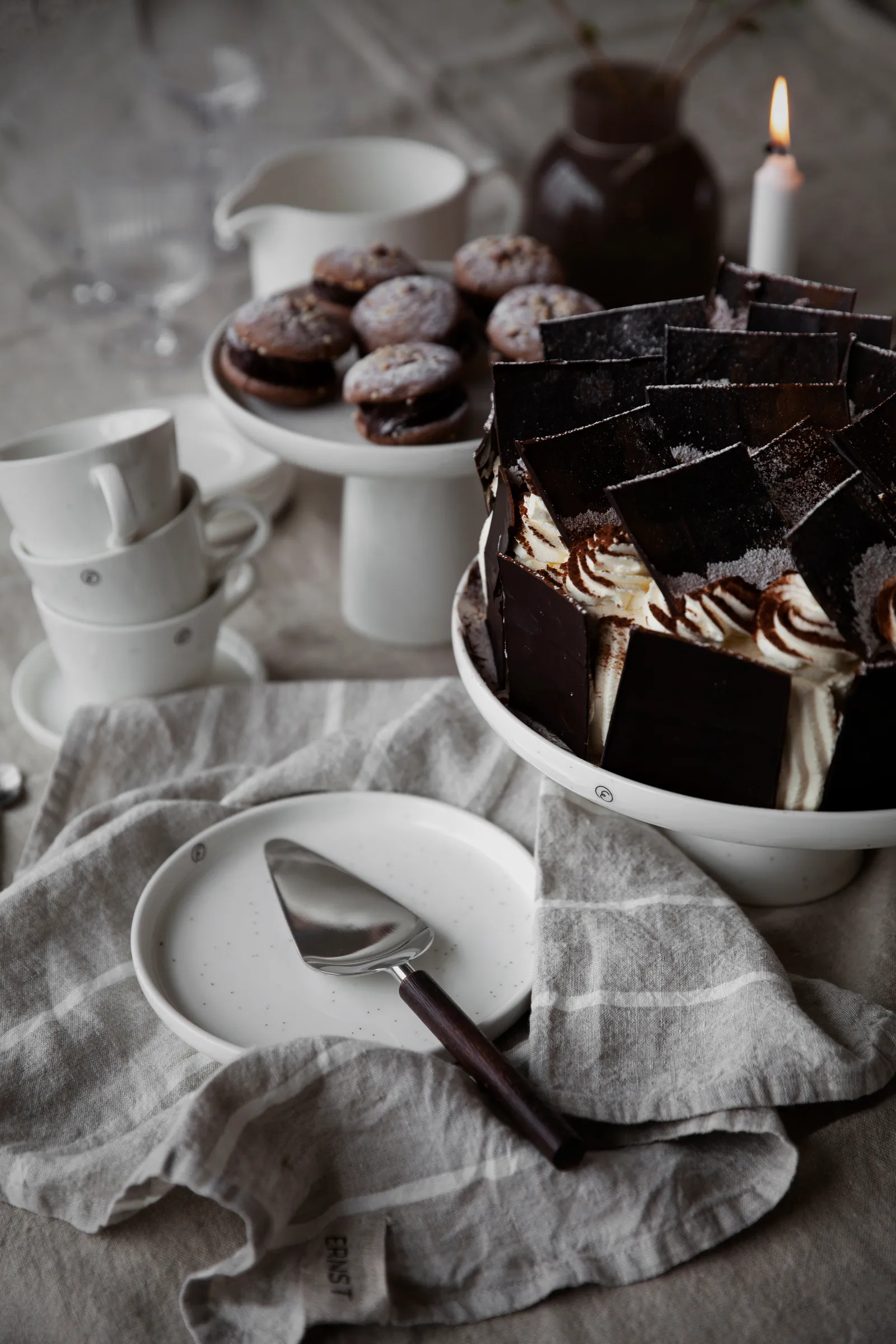 Ernst leipälautanen Ø 17,5 cm, Vanilja ERNST