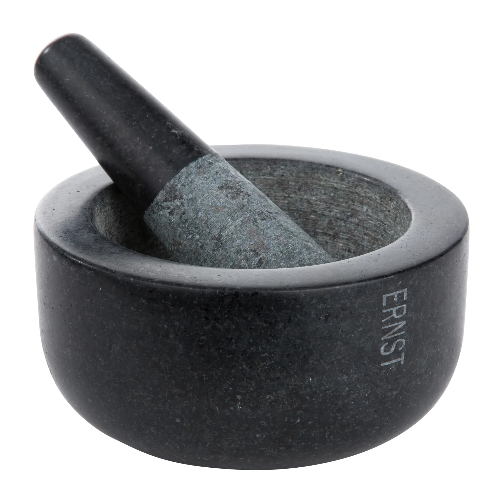 Ernst mortteli mustaa graniittia, Suuri Ø 14 cm ERNST