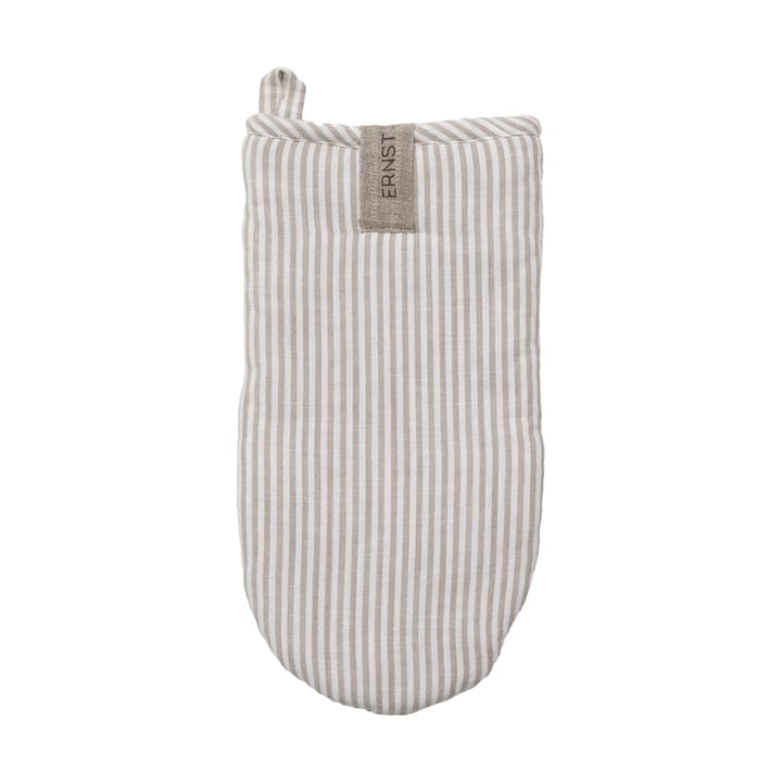 Ernst patakinnas raidallinen - Beige-valkoinen raita - ERNST