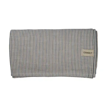 Ernst pöytäliina kapeat raidat 145x300 cm - Sinivalkoinen - ERNST