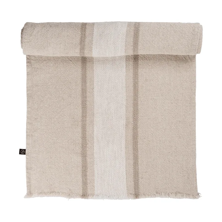 Ernst pöytäliinarunneri - Luonnonvalkoinen-beige, 45x150 cm - ERNST