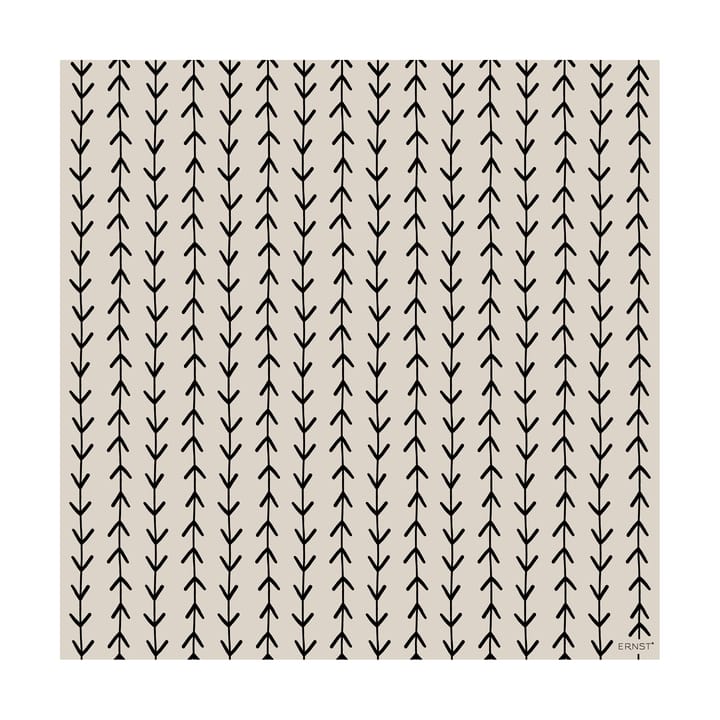 Ernst servetti 33x33 cm 20 kpl, Beige-musta ERNST