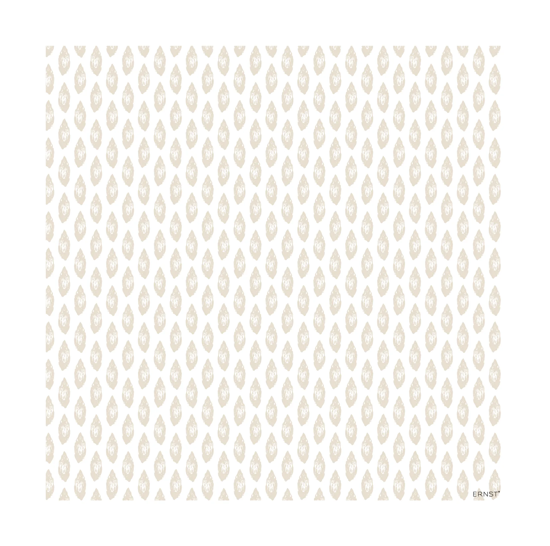 Ernst servetti manteli 33x33 cm 20 kpl, Valkoinen-beige ERNST