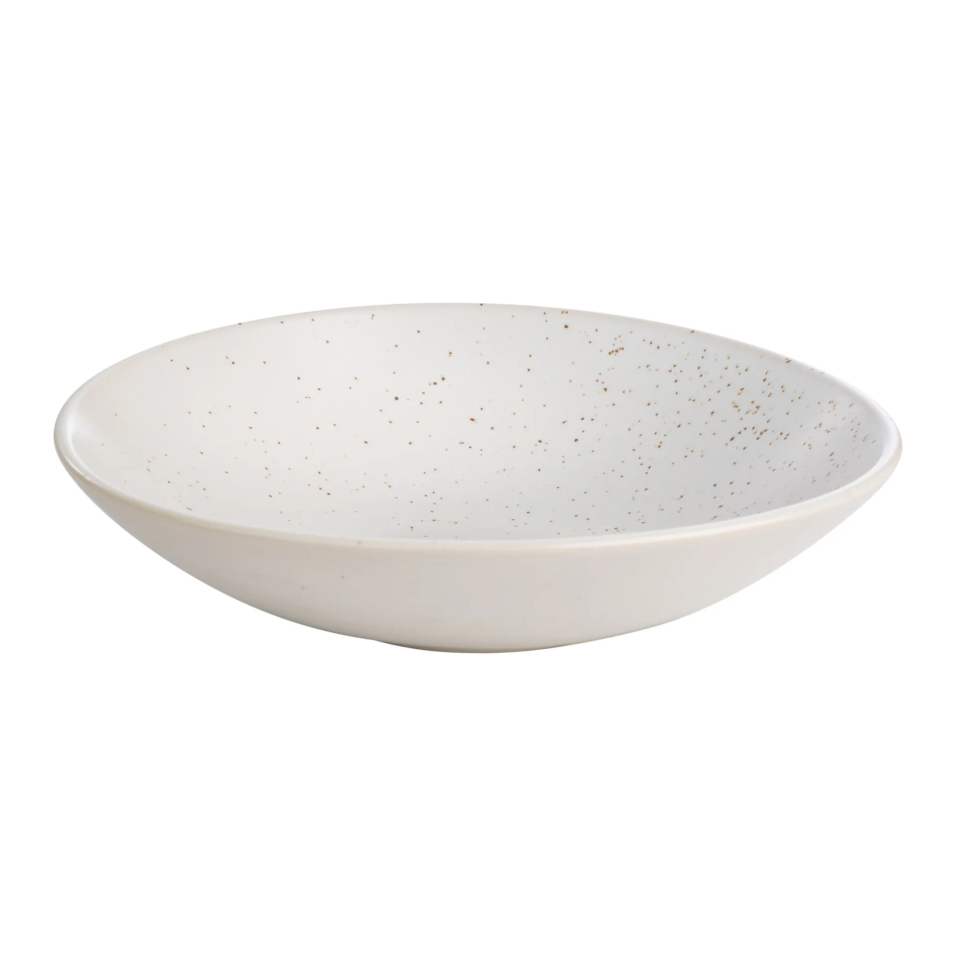 Ernst syvä lautanen 22 cm, Pilkullinen-valkoinen ERNST