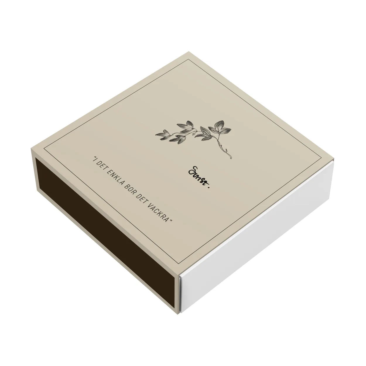 ERNST Ernst tulitikkurasia 11x11 cm Kuiskaus