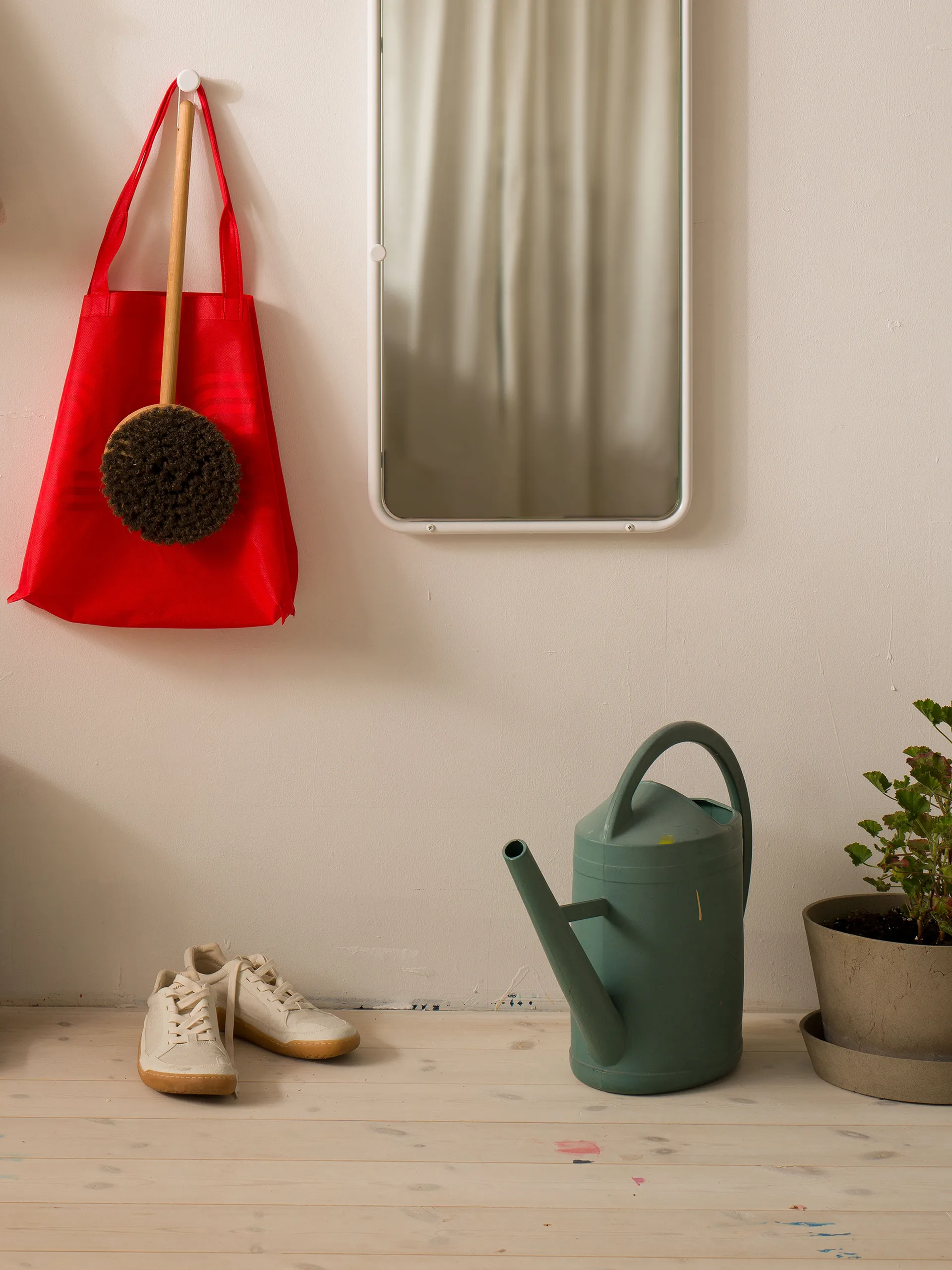 Classic seinäpeili 120x40 cm, Valkoinen Essem Design