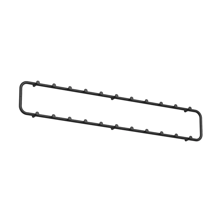 Classic vaateteline 120 cm - Musta - Essem Design