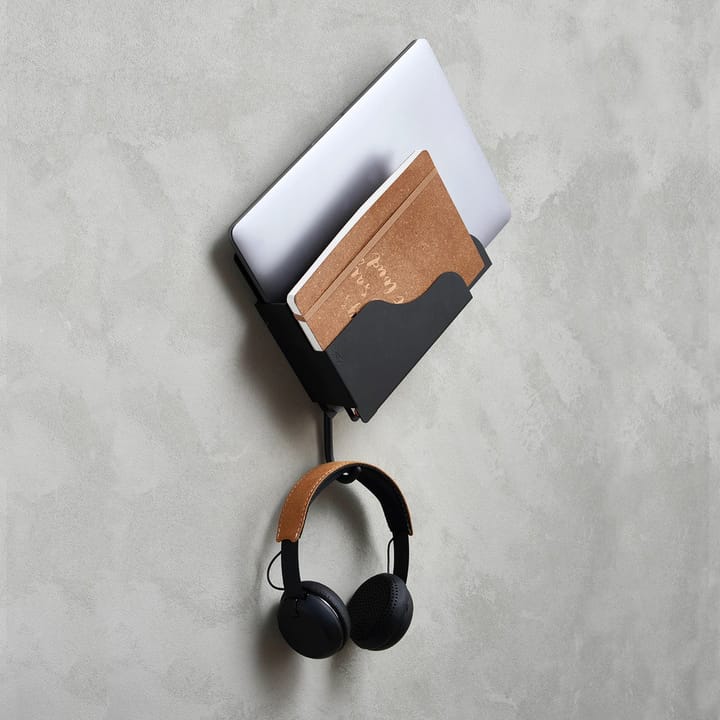 Wall pocket -seinäteline, Musta Essem Design