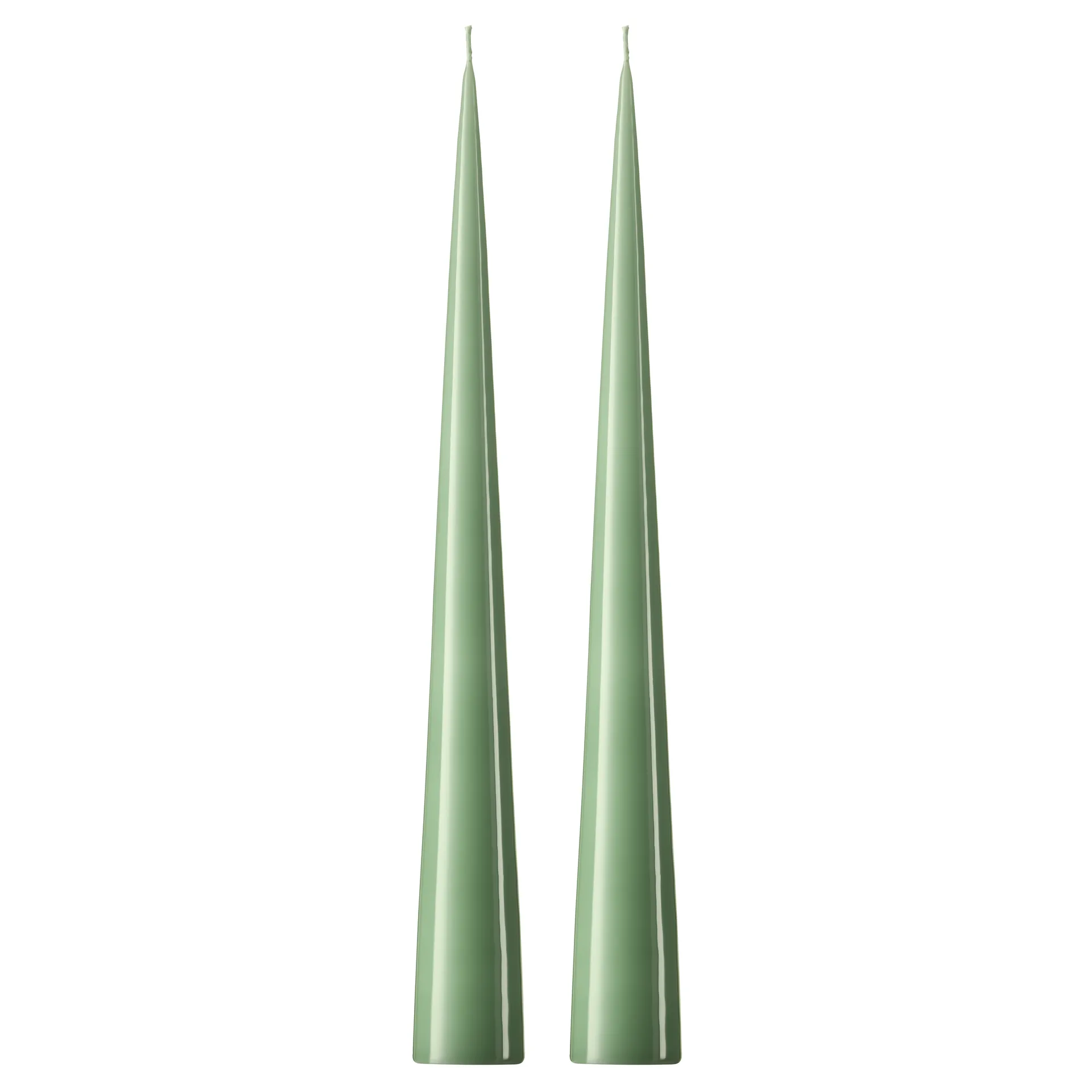 ester & erik -kartiokynttilä 37 cm, 2-pakkaus lakattu, Eucalyptus 66-0 ester & erik