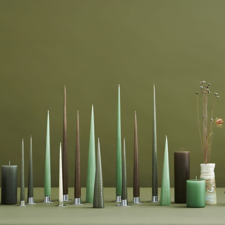 ester & erik -kartiokynttilä 37 cm, 2-pakkaus lakattu, Eucalyptus 66-0 ester & erik