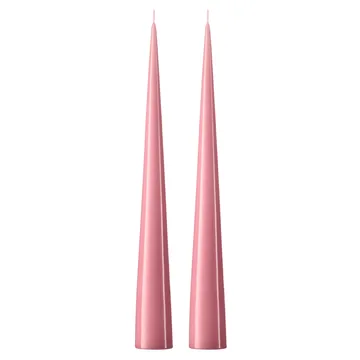 ester & erik -kartiokynttilä 37 cm, 2-pakkaus lakattu - Old rose 39-0 - ester & erik