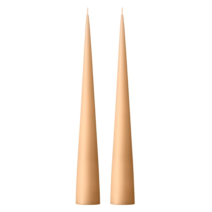 ester & erik -kartiokynttilä 37 cm, 2-pakkaus matta - Melon sorbet 19 - Ester & erik