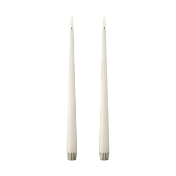 ester & erik kruunukynttilä LED 2 kpl - 06 Ivory, 30 cm - ester & erik