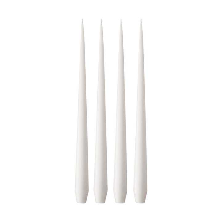 ester & erik -kynttilä 32 cm, 4-pakkaus matta - White ash 21 - Ester & erik