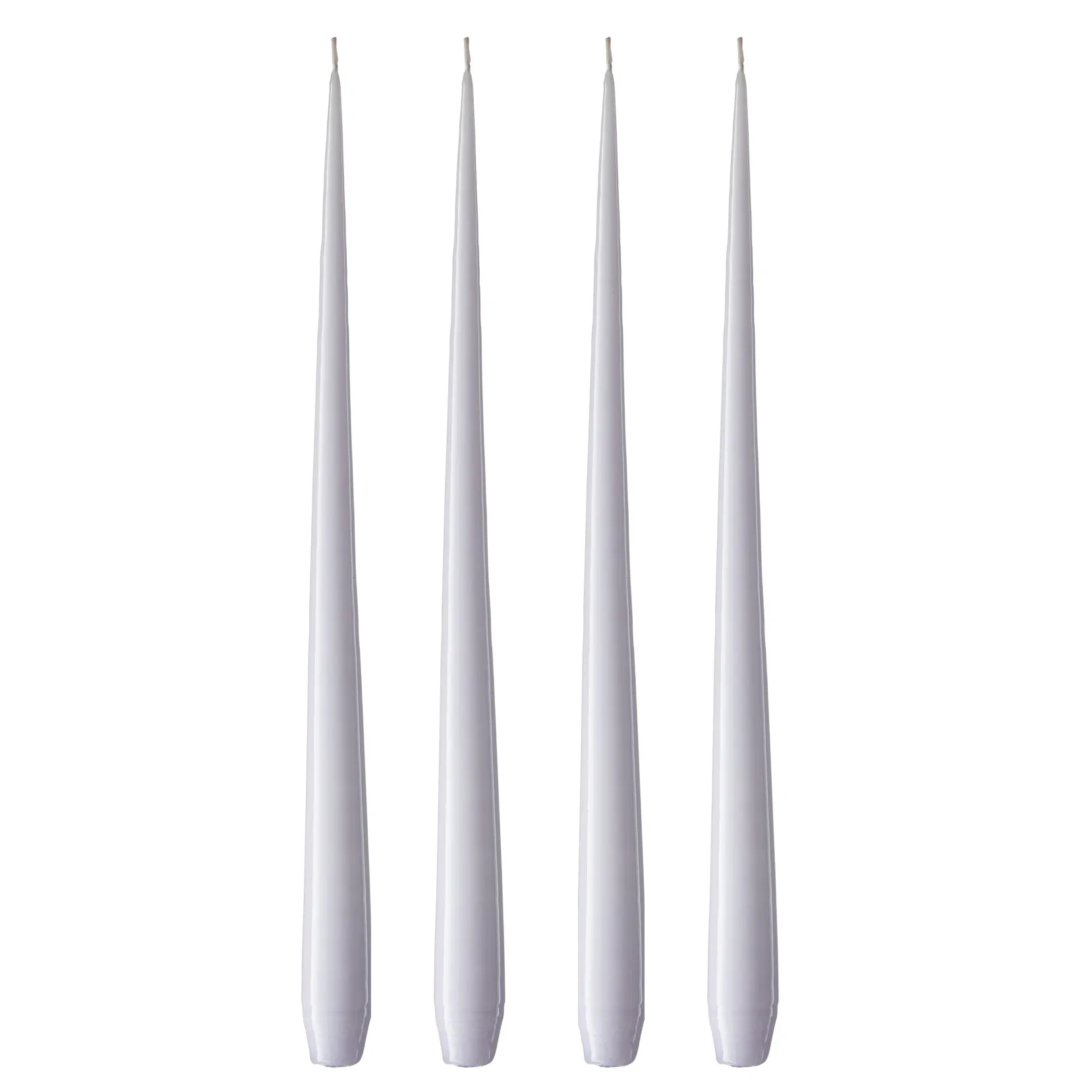 ester & erik -kynttilä, 4-pakkaus lakattu, Airy violet 12-0, 32 cm ester & erik