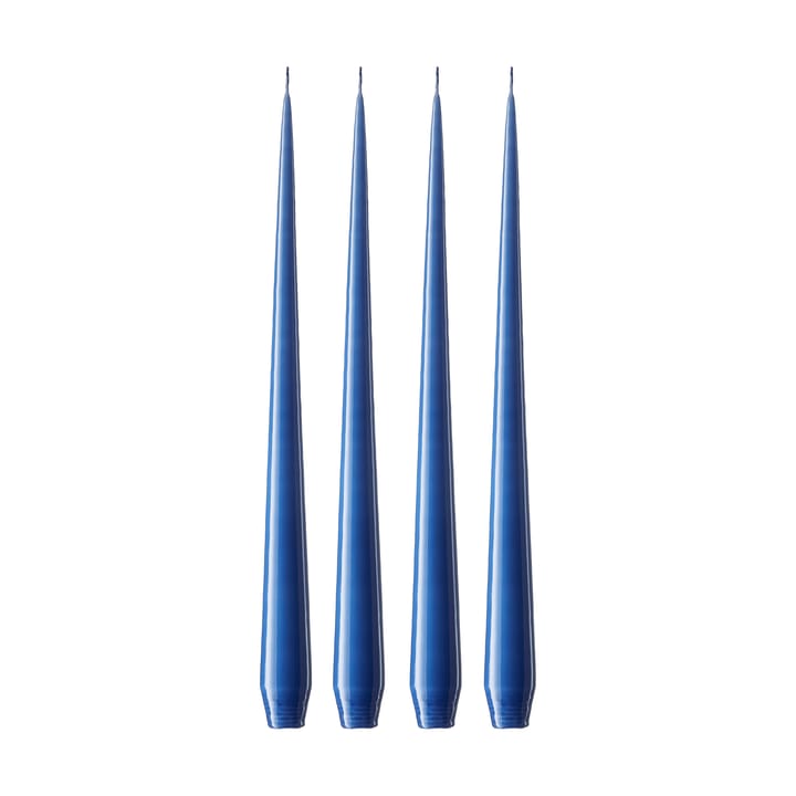 ester & erik -kynttilä, 4-pakkaus lakattu - Cornflower, 32 cm - Ester & erik