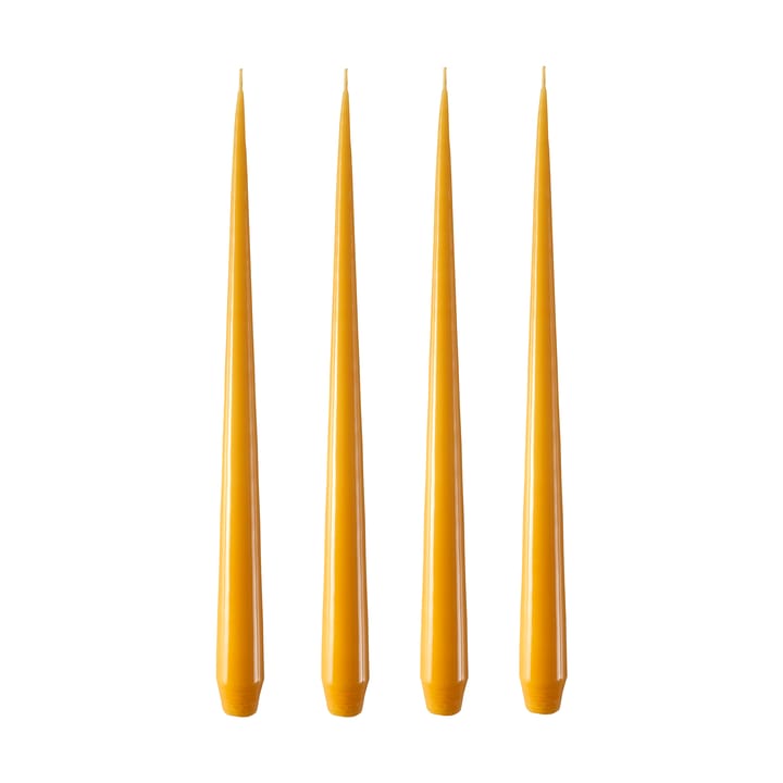ester & erik -kynttilä, 4-pakkaus lakattu - honey balm, 42 cm - Ester & erik