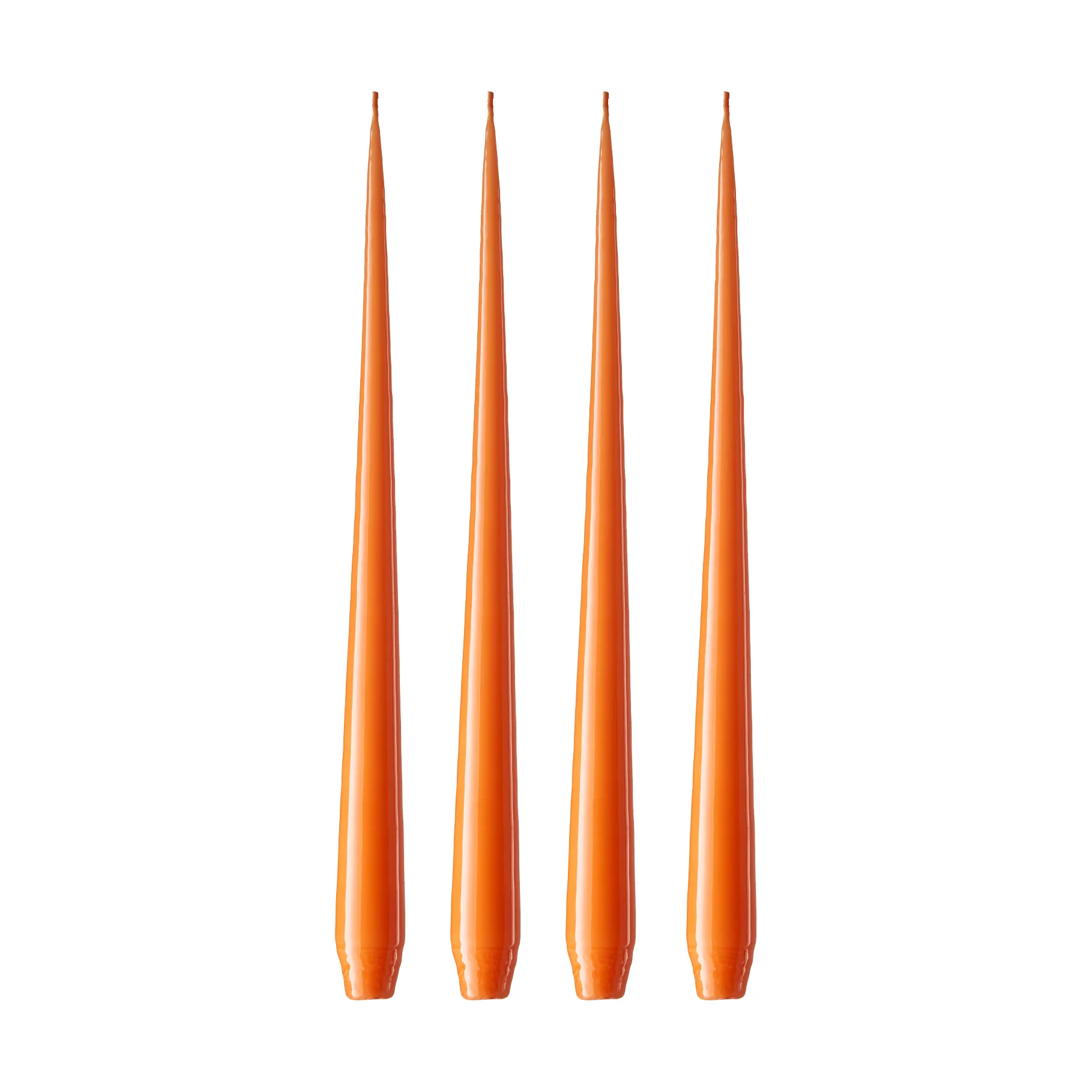 ester & erik -kynttilä, 4-pakkaus lakattu, Mild orange 16, 42 cm ester & erik