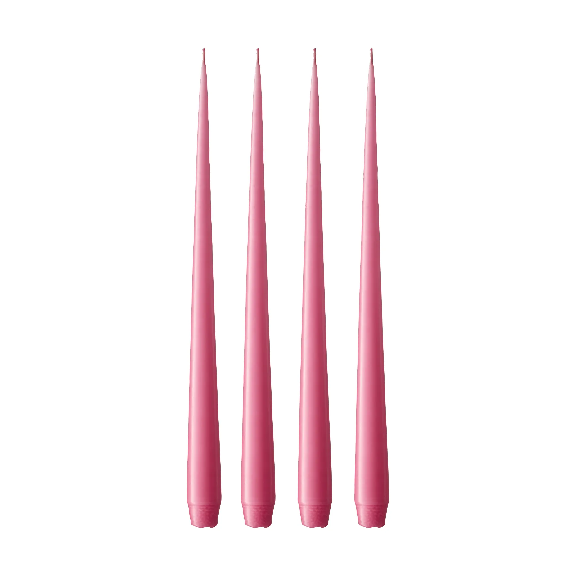 ester & erik -kynttilä, 4-pakkaus matta, Clear pink 41, 32 cm ester & erik