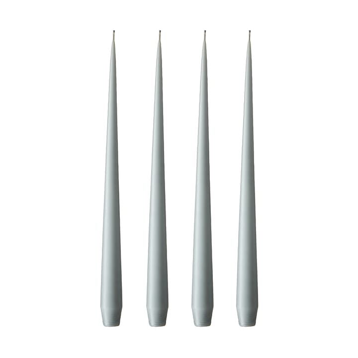 ester & erik -kynttilä, 4-pakkaus matta - concrete, 42 cm - Ester & erik
