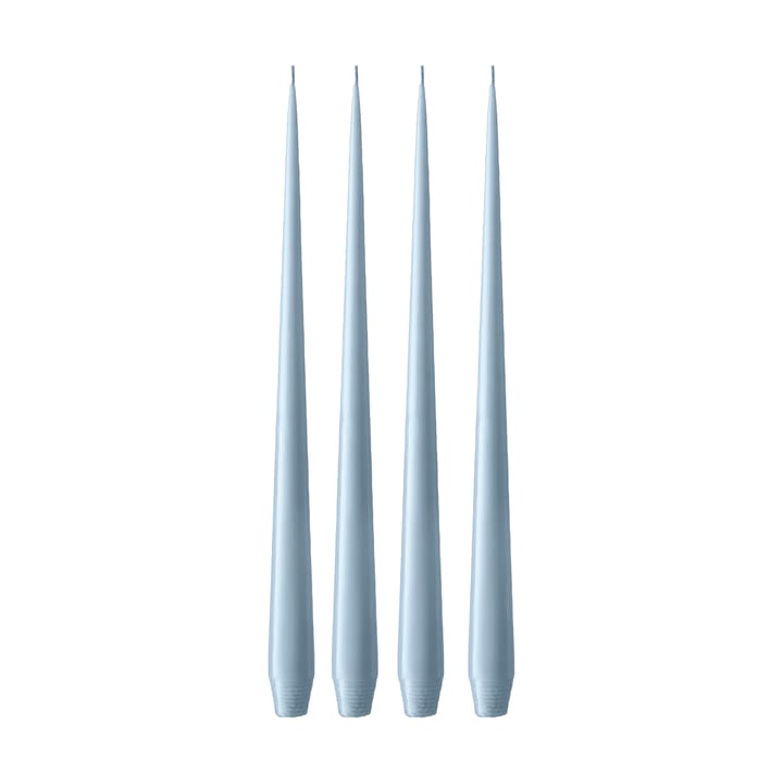 ester & erik -kynttilä, 4-pakkaus matta - Dusty blue 83, 32 cm - Ester & erik
